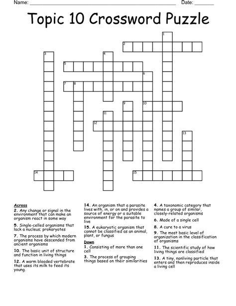 topic crossword clue|Topic